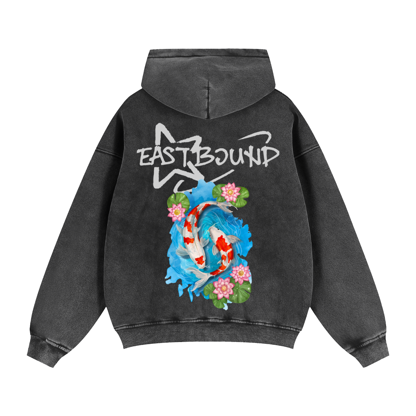 Koi Fish Zip Hoodie
